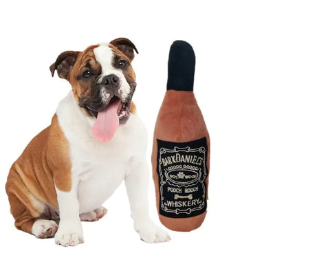 Whiskey Beer Dog Toy