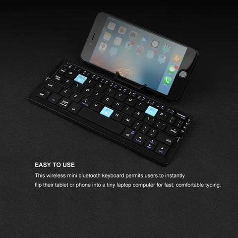 Mini Foldable Bluetooth Keyboard