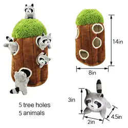 Hide and Seek Dog Toy